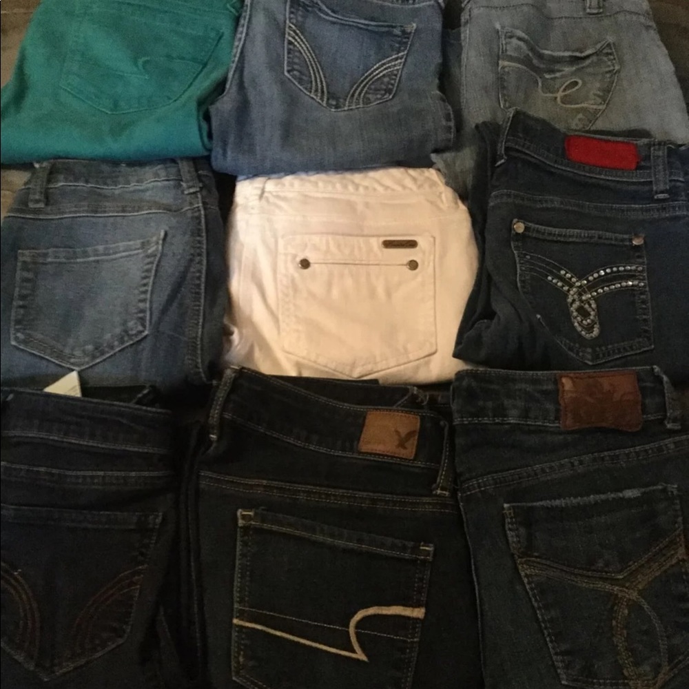 Huge Bundle Of skinny jeans